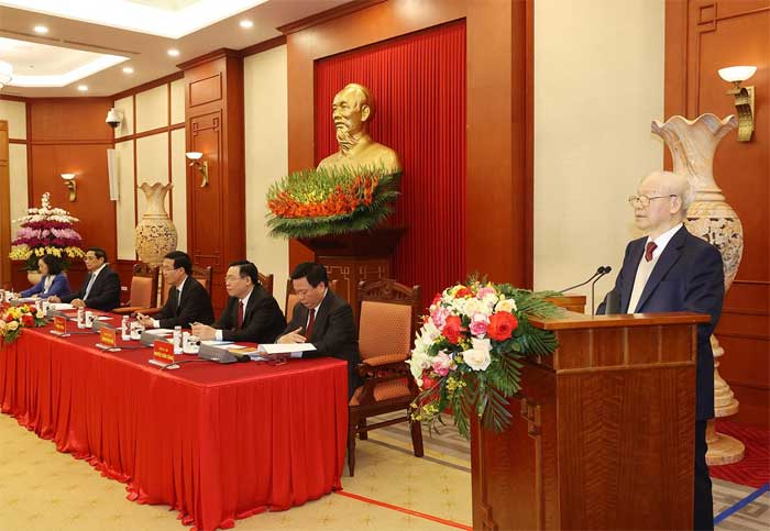 Toàn văn phát biểu của Tổng Bí thư Nguyễn Phú Trọng tại cuộc họp của Tiểu ban Văn kiện Đại hội XIV -0