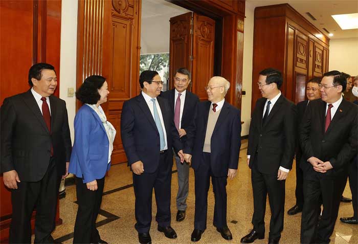 Phiên họp đầu tiên của Tiểu ban Văn kiện Đại hội XIV của Đảng -0