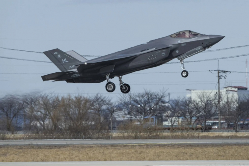 Mỹ-Hàn tập trận máy bay chiến đấu  -0