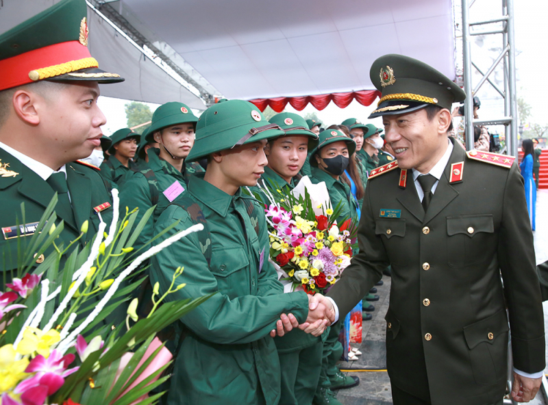 Nô nức khí thế ngày giao, nhận quân tại Thái Bình -0