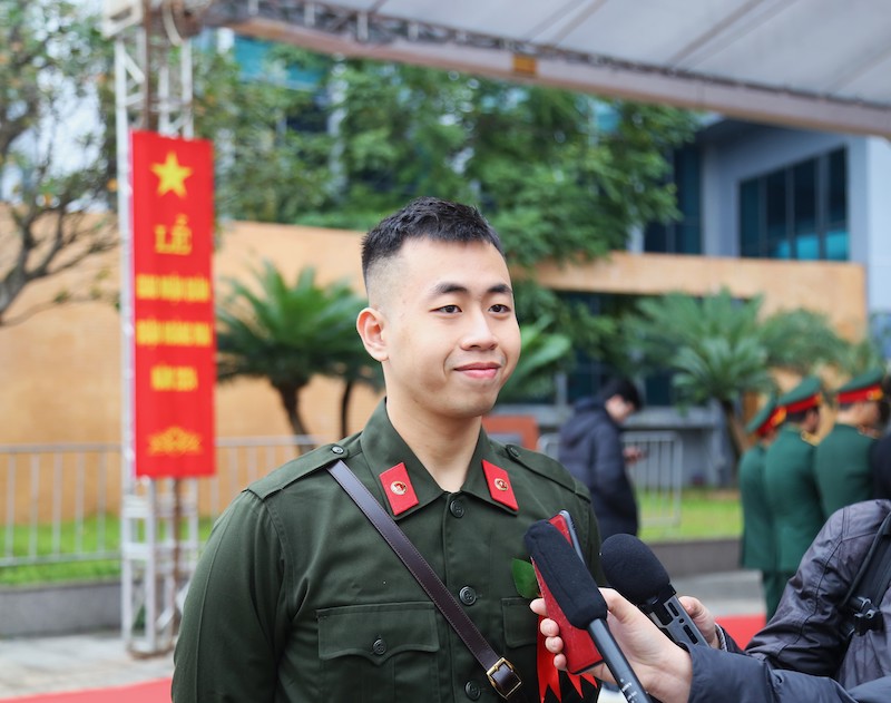 Vững tin lên đường nhập ngũ -0