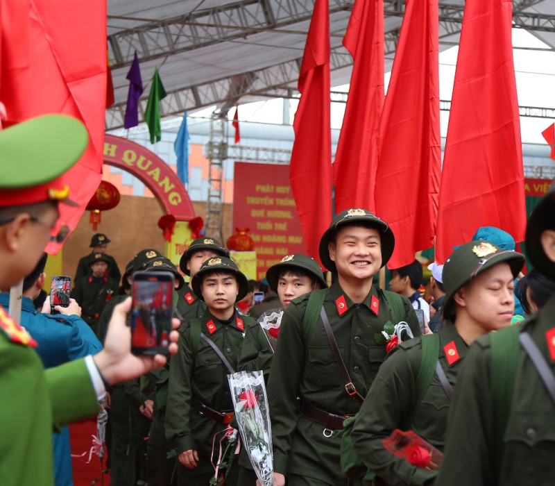 Vững tin lên đường nhập ngũ -2