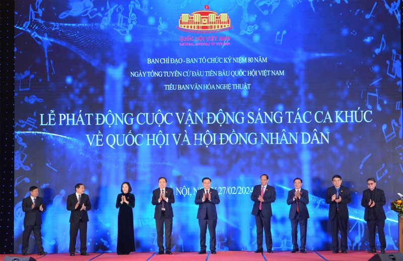 Phát động sáng tác ca khúc về Quốc hội và HĐND, giải Đặc biệt 500 triệu đồng -0