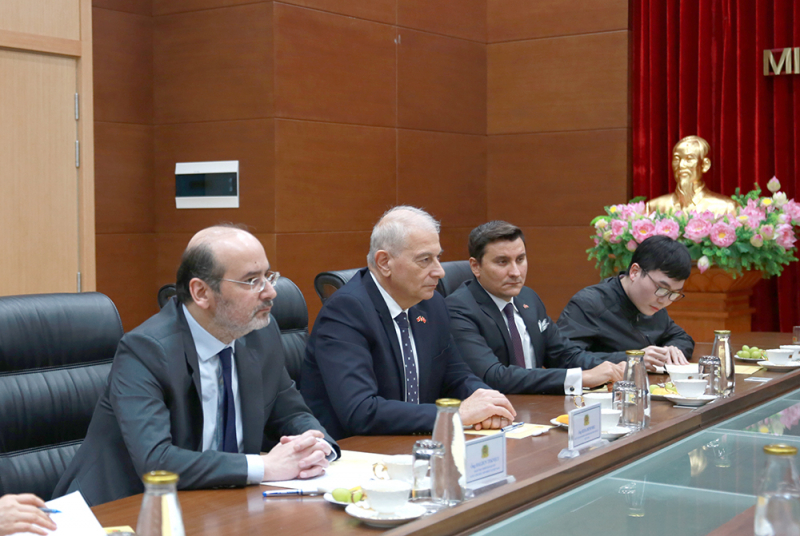 Tăng cường hợp tác với các đối tác Thổ Nhĩ Kỳ -0