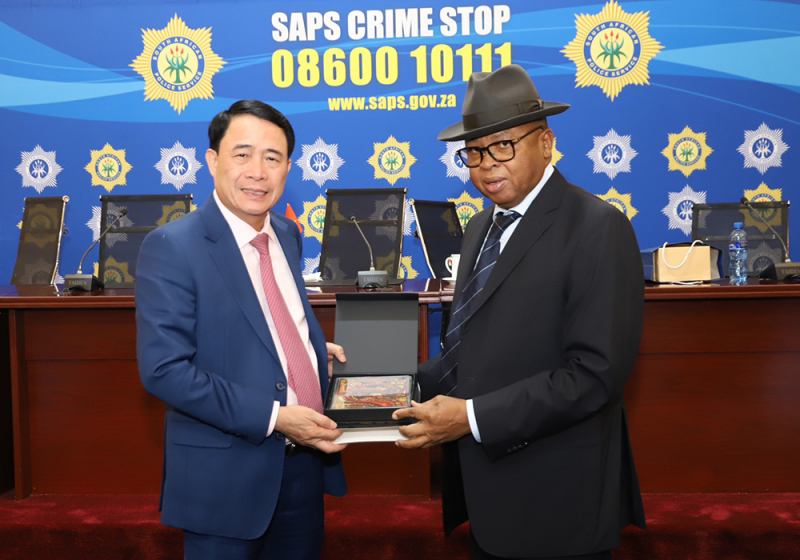 Việt Nam - Nam Phi tăng cường hợp tác phòng, chống tội phạm -0