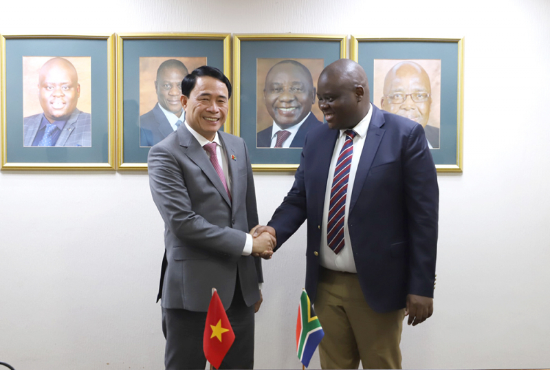 Việt Nam - Nam Phi tăng cường hợp tác phòng, chống tội phạm -0