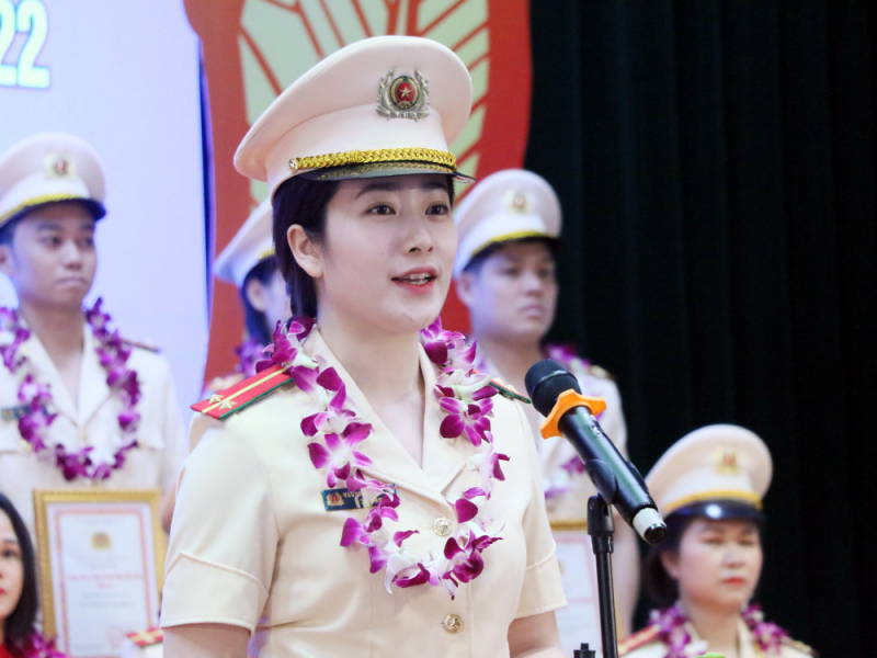 Trung uý Công an TP Hà Tĩnh tham dự Liên hoan thanh niên thế giới tại Liên Bang Nga -0