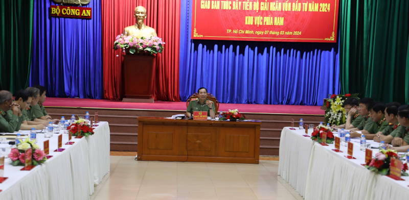 Công an các đơn vị, địa phương phía Nam cam kết giải ngân hết số vốn đầu tư được giao trong năm 2024 -0