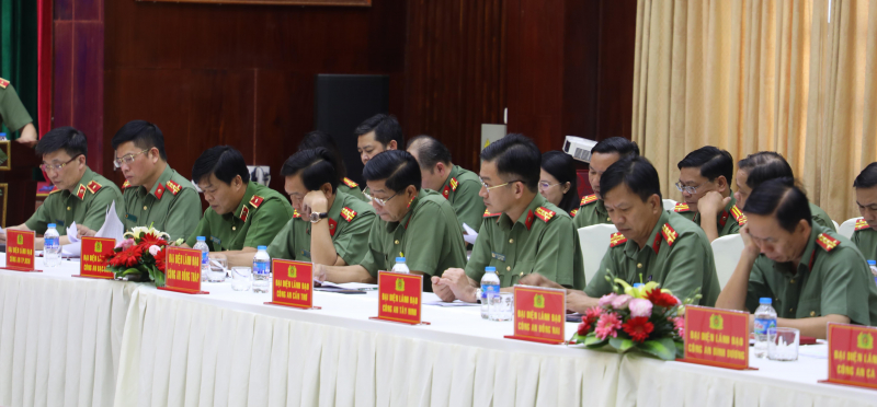 Công an các đơn vị, địa phương phía Nam cam kết giải ngân hết số vốn đầu tư được giao trong năm 2024 -0