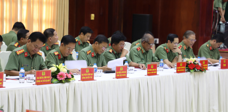 Công an các đơn vị, địa phương phía Nam cam kết giải ngân hết số vốn đầu tư được giao trong năm 2024 -0