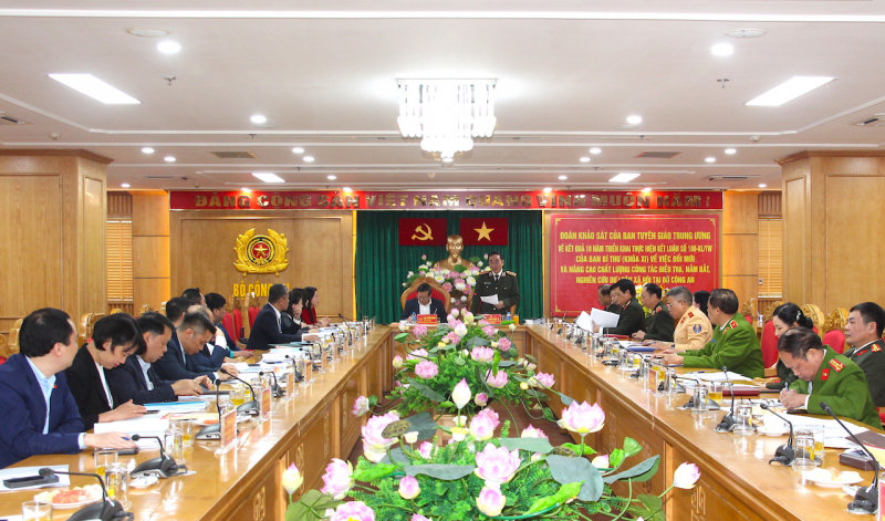 Khảo sát chất lượng công tác điều tra, nắm bắt, nghiên cứu dư luận xã hội trong CAND -0