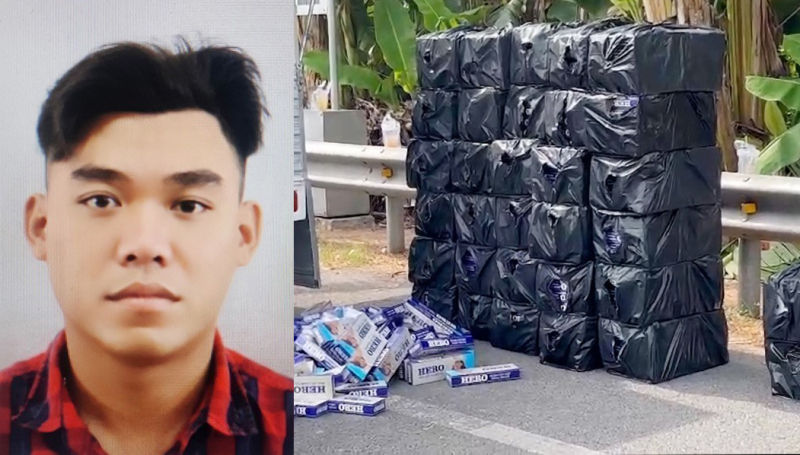 Truy tìm đối tượng liên quan vụ vận chuyển 12.500 bao thuốc lá lậu -0