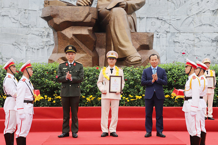 Vinh danh Gương mặt trẻ Công an Bắc Giang tiêu biểu và Gương Công an xã tiêu biểu năm 2023 -0