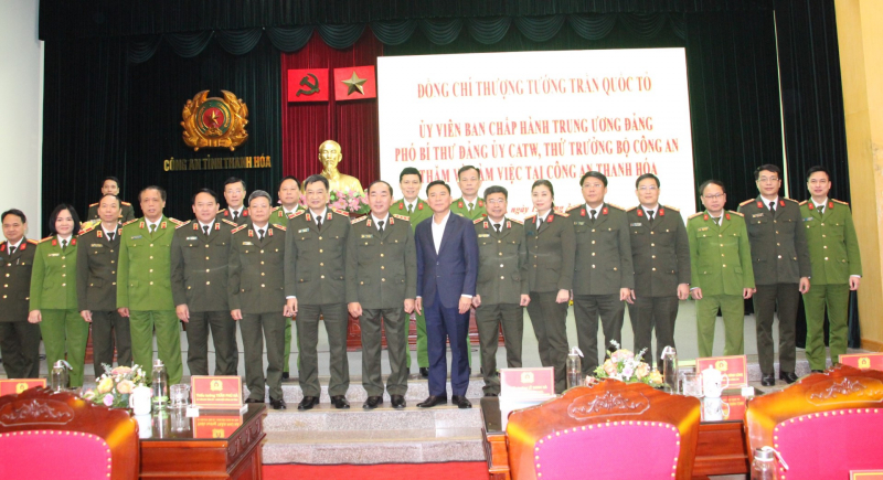 Tiếp tục xây dựng lực lượng Công an Thanh Hoá thật sự trong sạch, vững mạnh -0