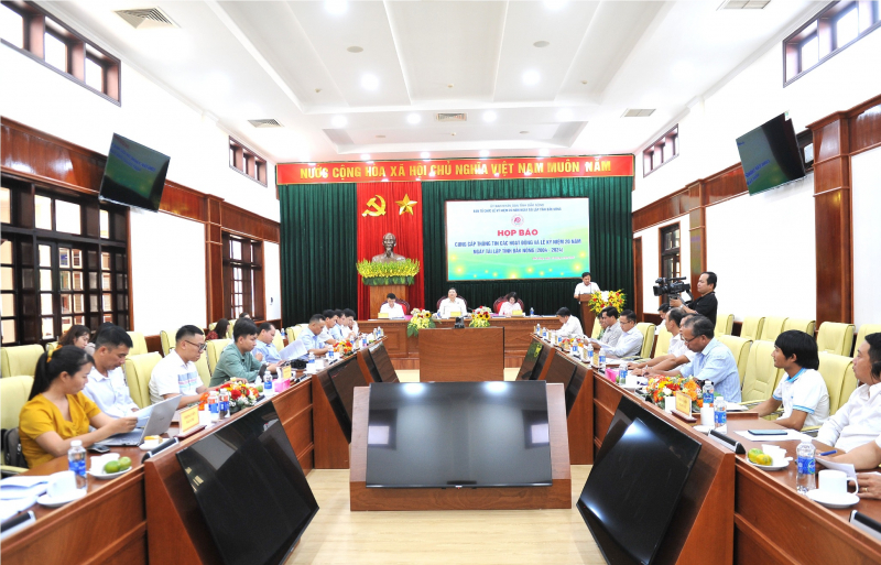 Nhiều hoạt động kỷ niệm 20 năm ngày tái lập tỉnh Đắk Nông -0