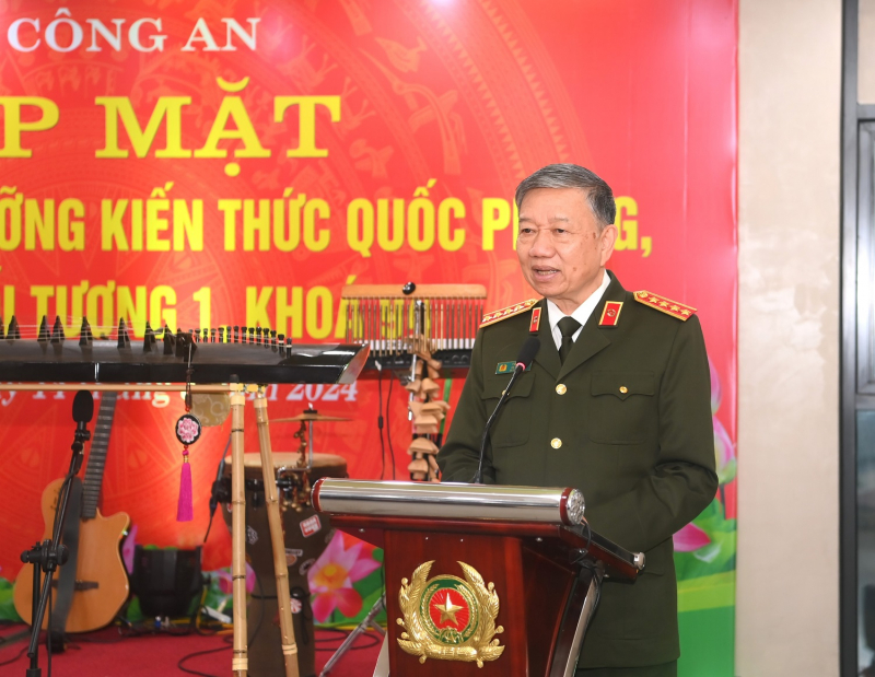 Bộ Công an gặp mặt học viên Lớp bồi dưỡng kiến thức Quốc phòng, An ninh đối tượng I, Khóa 94 -0