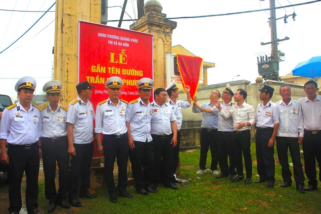 Anh hùng liệt sĩ đảo Gạc Ma được đặt tên đường ở Quảng Bình -0