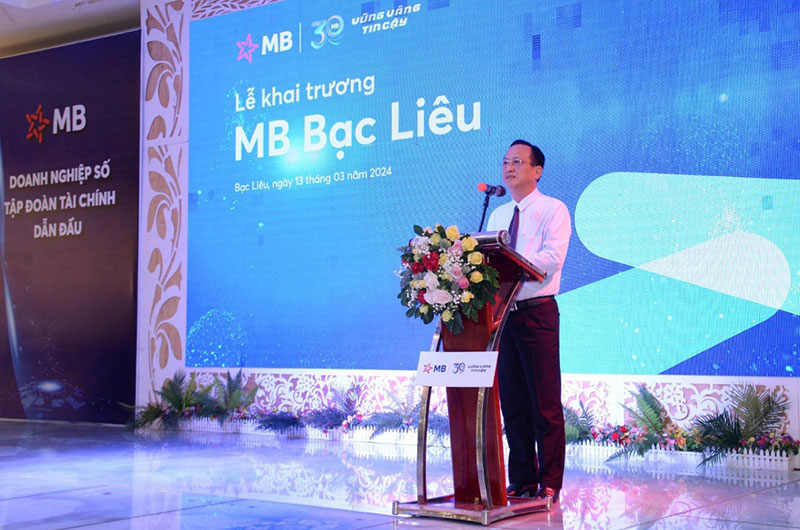 MB khai trương chi nhánh Bạc Liêu -0