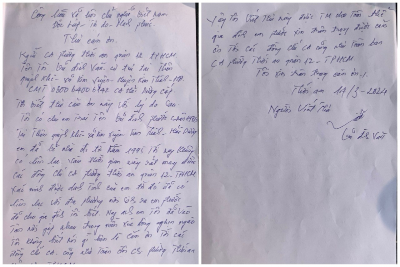 Công an phường giúp người đàn ông đoàn tụ với người thân sau gần 30 năm lưu lạc -0