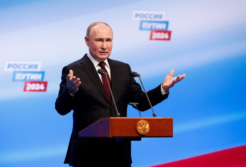 Nhiều nước chúc mừng ông Putin tái đắc cử -0