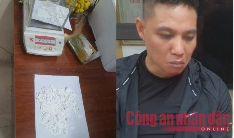 Phá kính chắn gió xe ô tô khống chế đối tượng 3 tiền án mang heroin đi bán -0