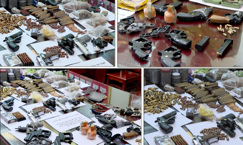 Biến linh kiện thành vũ khí quân dụng rồi rao bán trên mạng xã hội -0