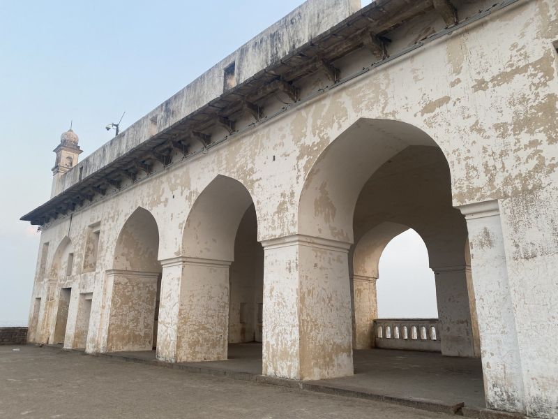 Beautiful Sunset at Golconda Fort in Hyderabad -4