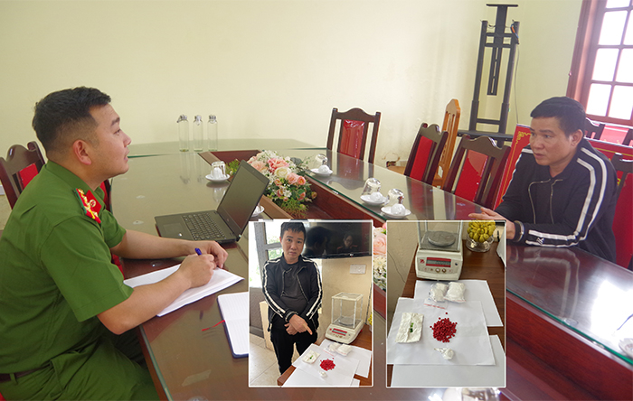 Bắt quả tang đối tượng mua bán trái phép chất ma túy -0