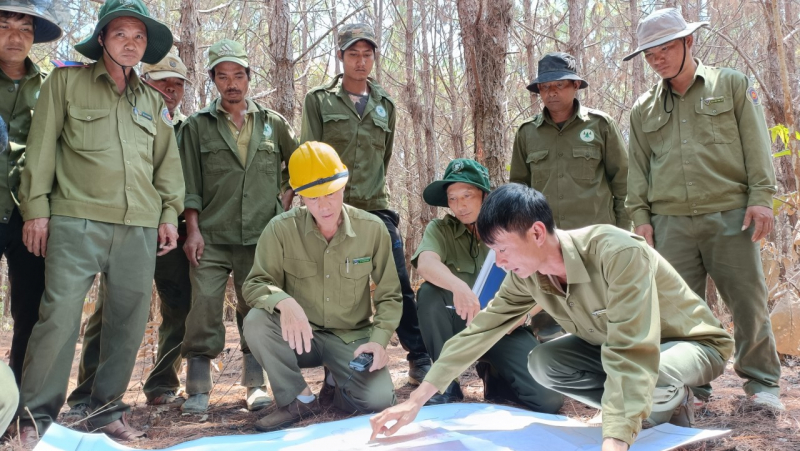 Phương châm “3 cùng” phòng, chống cháy rừng vào mùa khô ở Tây Nguyên -0