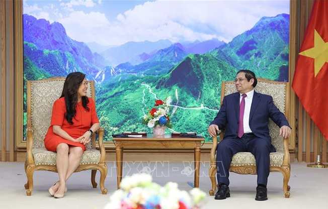 Thủ tướng tiếp Bộ trưởng phát triển kinh tế, thương mại quốc tế và xúc tiến xuất khẩu Canada -0