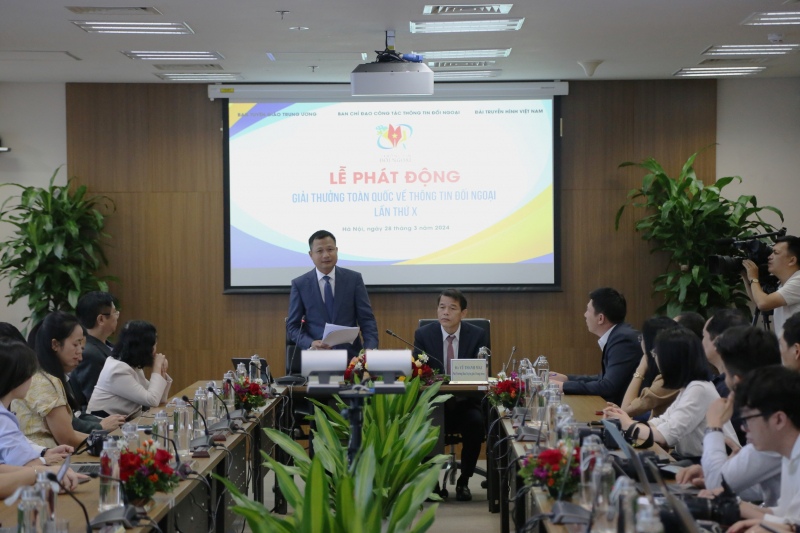 Phát động Giải thưởng toàn quốc về thông tin đối ngoại lần thứ X -0