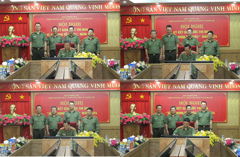 Các cụm thi đua nỗ lực đẩy mạnh phong trào thi đua Vì an ninh Tổ quốc năm 2024 -0