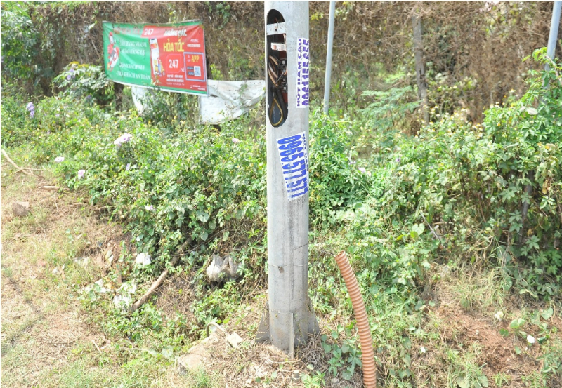 Dự án đèn chiếu sáng tiền tỷ nhưng “không chịu sáng” -0