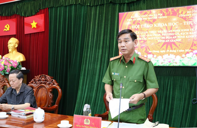 Đề ra nhiều giải pháp trong ứng phó với các nguy cơ đe dọa an ninh kinh tế tại An Giang -1