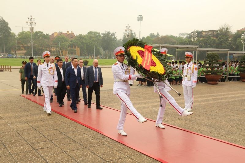 Cột mốc quan trọng giữa Tổng cục Nội vụ thành phố Moskva và Công an thành phố Hà Nội -0