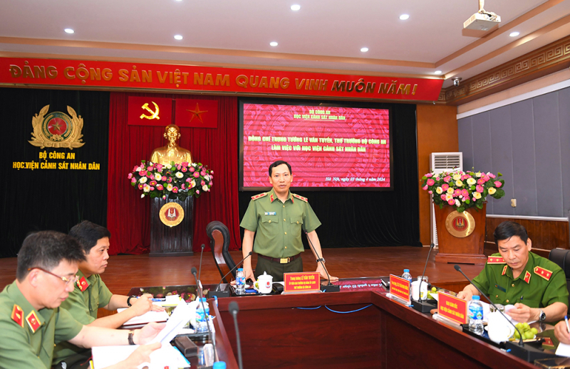 Học viện CSND không ngừng đổi mới nâng cao chất lượng giáo dục, đào tạo -0