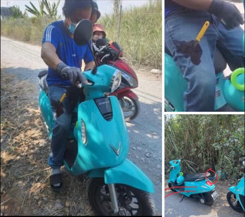 Giấu vợ đem tiền cho cha mẹ, người chồng tự đâm vào đùi, dàn cảnh bị cướp -0