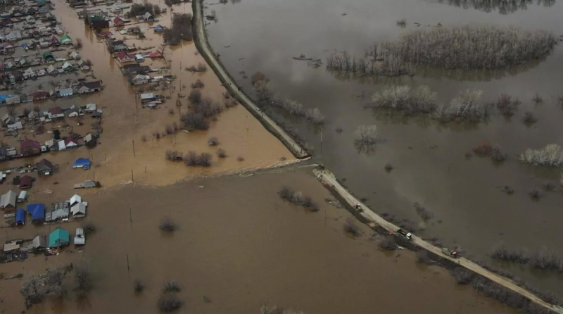 Nga: Vỡ đập kép tại vùng Orenburg gây lũ lụt lịch sử -0