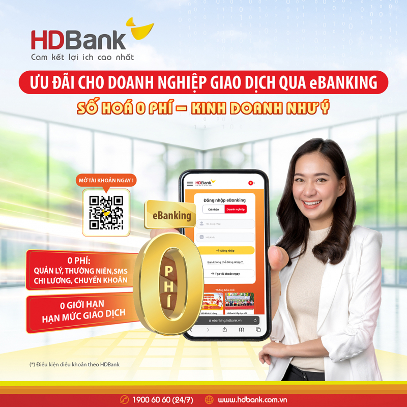 Doanh nghiệp bách chiến bách thắng với combo ưu đãi hấp dẫn từ HDBank -0