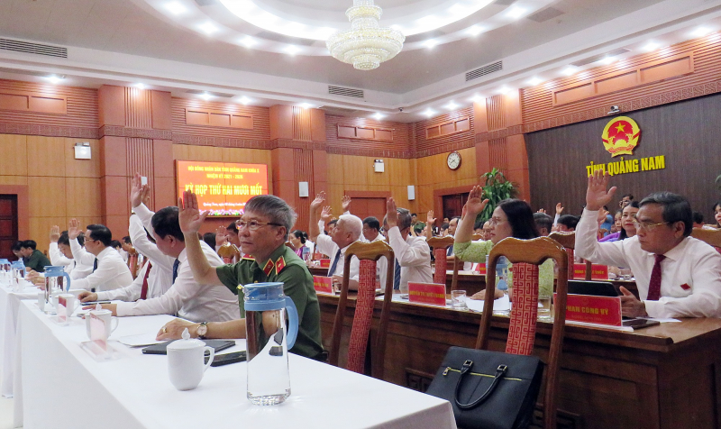 HĐND tỉnh Quảng Nam miễn nhiệm nhiều chức danh lãnh đạo chủ chốt -0