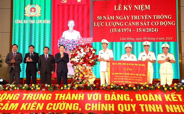 Truyền thống vẻ vang của Cảnh sát Cơ động Lâm Đồng -0