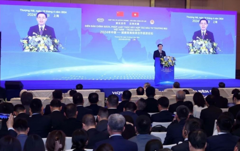 Chủ tịch Quốc hội dự Diễn đàn thúc đẩy hợp tác đầu tư Việt Nam-Trung Quốc -0