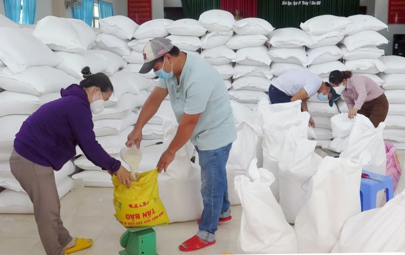 Xuất cấp gạo cho 2 địa phương dịp giáp hạt đầu năm 2024 -0