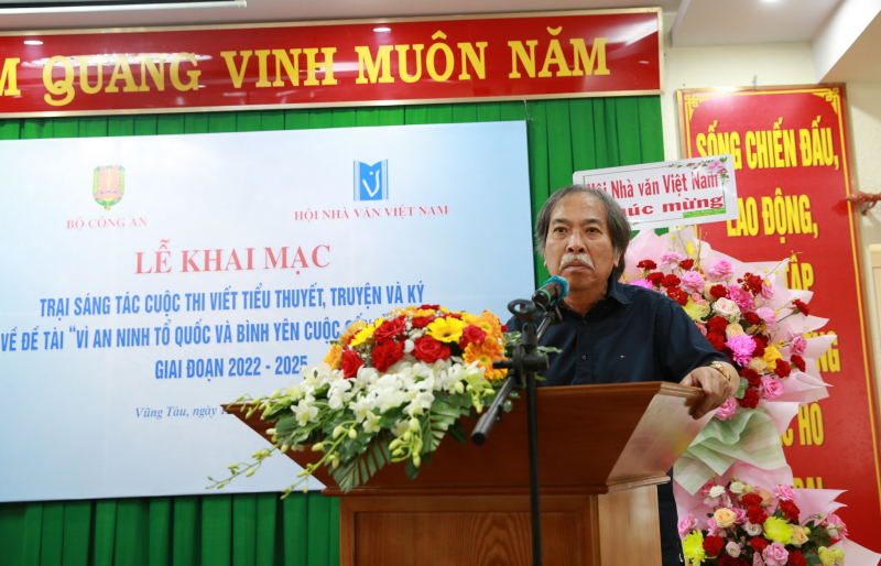 Khai mạc Trại sáng tác cuộc thi “Vì an ninh Tổ quốc và bình yên cuộc sống” lần thứ V -0