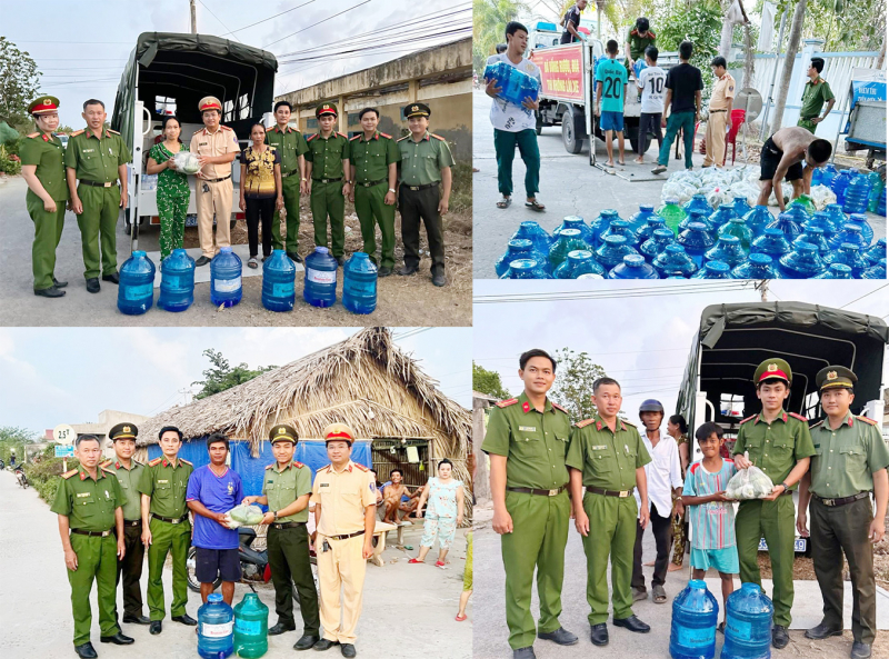 Ấm tình quân dân Tết Chol Chnam Thmay 2024 -0