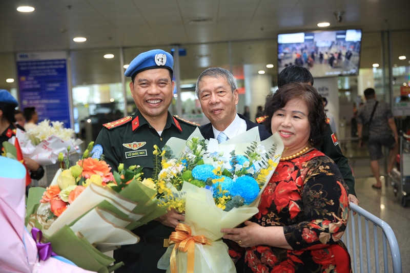 Tiếp tục đóng góp cho lực lượng GGHB LHQ của Bộ Công an -4