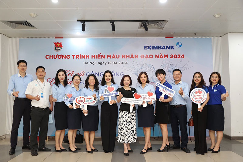 Eximbank tổ chức ngày hội hiến máu vì cộng đồng năm 2024 -0