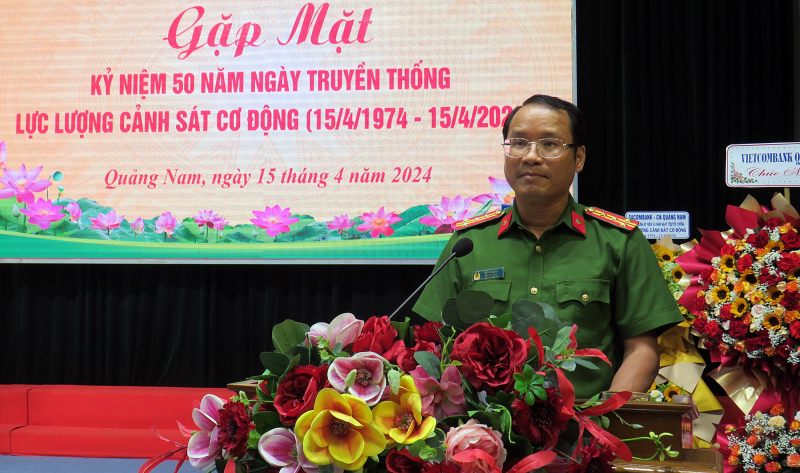 Khẳng định vai trò xung kích của lực lượng Cảnh sát cơ động Công an tỉnh Quảng Nam -0