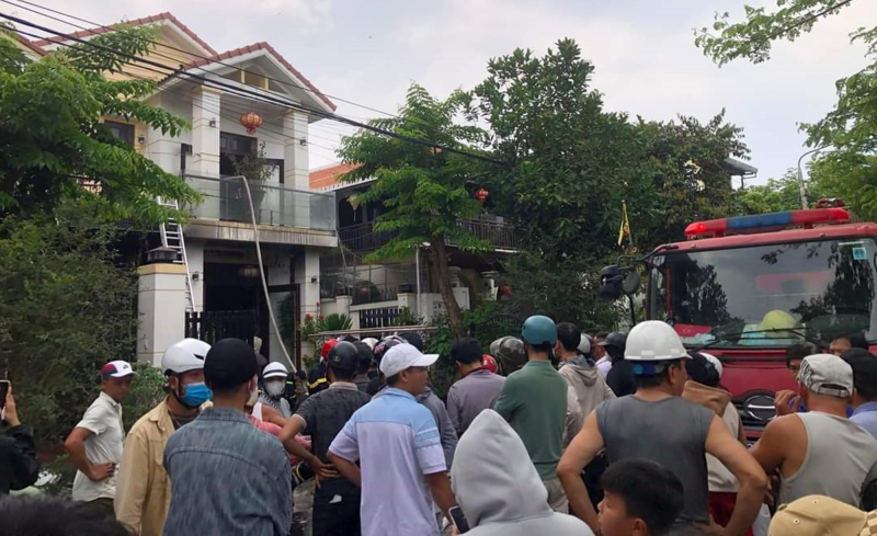 Thông tin bất ngờ vụ cháy căn nhà 2 tầng ở Hội An -0