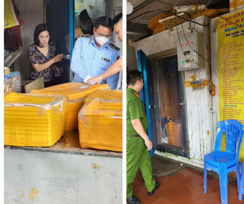 Xử phạt 70 triệu đồng chủ cơ sở kinh doanh thực phẩm đông lạnh không rõ nguồn gốc ở chợ Tam Hiệp -0